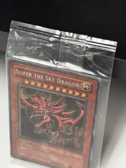 Slifer the Sky Dragon YMA-EN001 Yu-Gi-Oh! The Movie Pack Secret Rare SEALED - Image 2