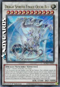 DRAGO SPIRITO FINALE OCCHI BLU • Ultra R • SDWD IT043 • 1Ed • Yugioh! ANDYCARDS - Image 1