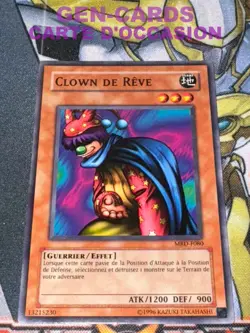 CARTE Yu Gi Oh CLOWN DE REVE MRD-F080 NEAR MINT CC03 - Image 1