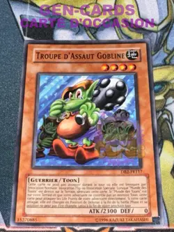CARTE Yu Gi Oh TROUPE D'ASSAUT GOBELINE DB2-FR117 02 - Image 1
