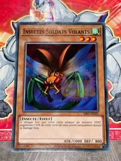 25TH Carte Yu Gi Oh INSECTES SOLDATS VOLANTS MRD-FR101 - Image 1
