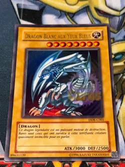 CARTE Yu Gi Oh DRAGON BLANC AUX YEUX BLEUS DDK-C001 - Image 1