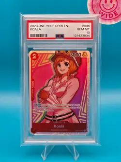 PSA 10 - 2023 ONE PIECE OP05-AWAKENING OF THE NEW ERA 006 KOALA - Image 1