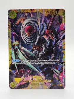 One Piece Charlotte Katakuri Op03-123 SEC Premium Booster The Best (Reprint) NM - Image 1