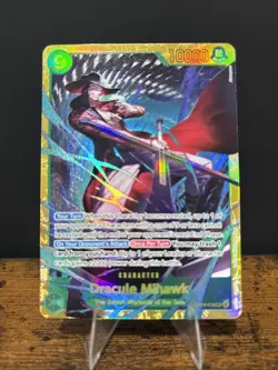 Dracule Mihawk - OP14-119 SEC - THE AZURE SEA'S SEVEN - One Piece TCG English - Image 1