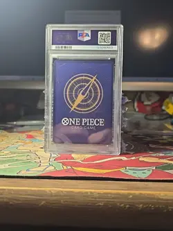 2025 ONE PIECE OP08-052 ROYAL BLOOD PORTGAS D ACE TREASURE RARE PSA 10 GEM MINT - Image 2