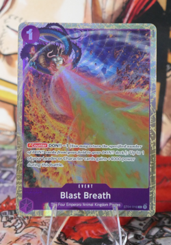 Blast Breath Prem Best Selection Vol. 1 ST04-016 One Piece English TCG - Image 1