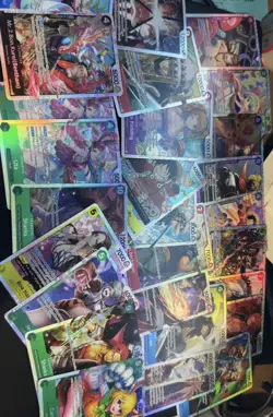100x One Piece English TCG SR Bulk - All NM or LP - ALL SETS OP01-OP14 - Image 1