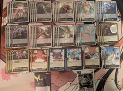 ONE PIECE TCG IMU DECK FULLY SLEEVED OP14 TOURNAMENT READY + PROMO PACK - Image 1