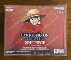 One Piece Carrying On His Will OP-13 English Booster Box Factory SEALED Bandai - Image 1