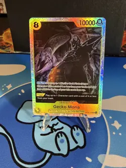 One Piece Gecko Moria The Azure Sea's Seven SR Foil OP14-104 NM - Image 1