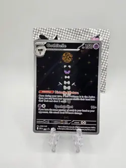 Pokemon Card TCG Gothitelle White Flare Promo 211 W/ Stickers - Mint - Image 1