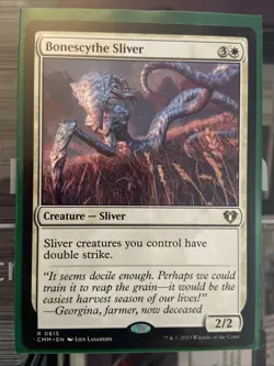 Bonescythe Sliver Card Commander Masters Magic: The Gathering NearMint Condition - Image 1