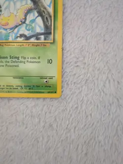 Pokemon Cards: Base Set Common: Weedle 69/102 - Image 5