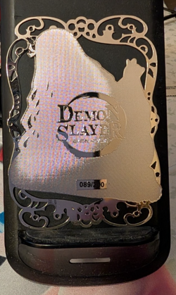 Nezuko Demon Slayer #89/200 Waifu Premium Metal Card Anime - Image 2