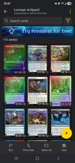 MTG Lorwyn Eclipsed Lot 112x cards FOIL Temple Garden - Image 2