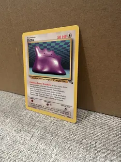 Pokemon WOTC Card - Ditto - Fossil Set - Non-Holo Rare - 18/62 - NM-LP - Image 3