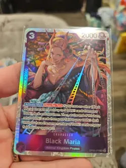 Black Maria OP08-074 Super Rare English Two Legends One Piece TCG Card Game - Image 2
