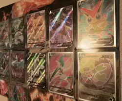 Pokemon Booster pack TCG, 24 REV HOLO, HOLOGRAPH. With 1 RARE - V Card Or Higher - Image 5