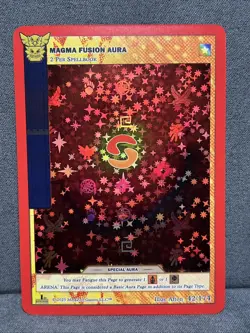 Magma Fusion Aura 42/174 MetaZoo Native 1st Edition Full Holo Card NM/M 2023 - Image 1