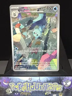 Pokemon Card Dewott 106/086 White Flare Illustration Rare Near Mint - Image 1