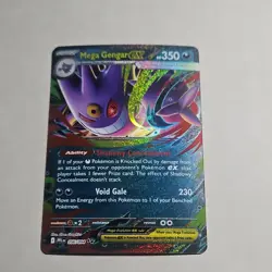 Pokemon Mega Gengar ex Phantasmal Flames 056/094 Holo Double Rare EX Card - Image 1