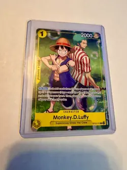 One Piece CCG Monkey.D.Luffy OP10-111 Rare Promo Card NM - Image 1