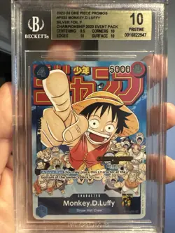 Monkey.D.Luffy (CS 2023 Event Pack) P-033 One Piece Promotion Cards Foil - Image 1