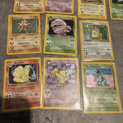 Pokemon vintage jolteon gyarados Bundle - Vintage holos 13 cards WOTC Swirls - Image 3