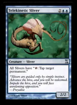 Telekinetic Sliver LP Light Play Time Spiral MTG [9965] - Image 1