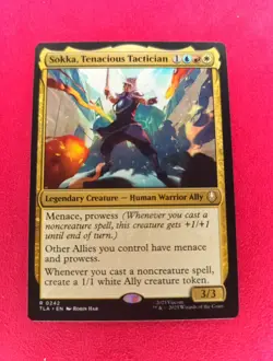 MTG Sokka, Tenacious Tactician R Avatar: The Last Airbender 242 Regular NM - Image 1