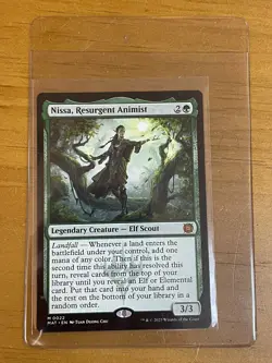 Nissa, Resurgent Animist MTG March of the Machine: Aftermath 2023 - Image 1
