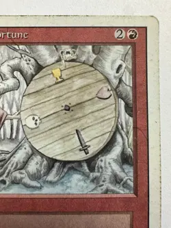 Wheel of Fortune Magic The Gathering Revised LP Read Description - Image 3