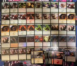 MTG - TRIBAL BEAR DECK - BEAR'S COMPANION, RUBBLEBELT RAIDERS, PEER PAST VEIL ~ - Image 1