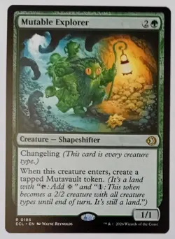 Mutable Explorer. 0186. Lorwyn Eclipsed. MTG - Image 1