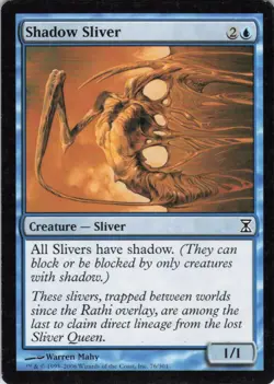 MTG Shadow Sliver (76) | NM | Time Spiral {TSP} - Image 1