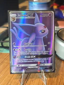 The Pokemon Company Espeon GX Full Art Ultra Rare Holo 140/149 SM Base Set - Image 1