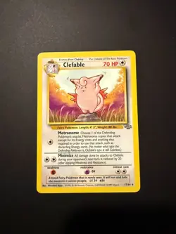 Pokemon TCG Clefable Jungle 17/64 Regular Near Mint! - Image 1