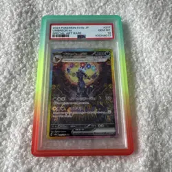 Pokemon PSA 10 Umbreon Ex #217 Terastal Festival 2024 Japanese - Image 1
