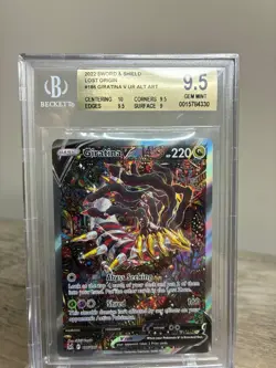 2022 Pokemon Sword and Shield Lost Origin Giratina V UR ALT ART BGS 9.5 - Image 3