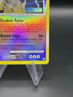 Giratina 4/146 Reverse Holo Platinum Stamp BK Promo Pokemon Card TCG - Image 5