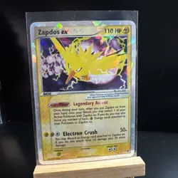 2004 Zapdos EX 116/112 - Fire Red & Leaf Green - Secret Rare Holo Pokemon TCG - Image 1