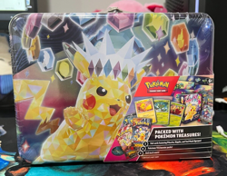 Pokemon TCG Scarlet & Violet Fall 2024 Collector Chest Pikachu art tin / box - Image 1