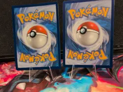 Sneasel 20 and Weavile 21 Cosmos Holo Promos from Phantasmal Flames Pokemon TCG - Image 3