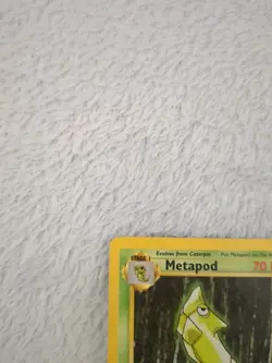 Pokemon TCG Metapod Base Set 2 81/130 Regular LP. - Image 2