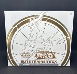 Pokemon TCG Brilliant Stars Elite Trainer Box ETB Sealed See Pics 820650850127 - Image 1