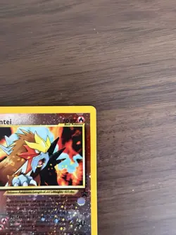 Entei 34 Reverse Holographic Black Star Promo LP Pokemon TCG - Image 3