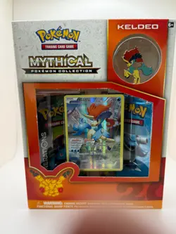 Pokemon TCG Keldeo Mythical Pokemon Collection Box - New Sealed Generations 2016 - Image 1