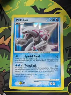 JUMBO Palkia DP27 Pokemon Diamond & Pearl Black Star Promo - Image 1