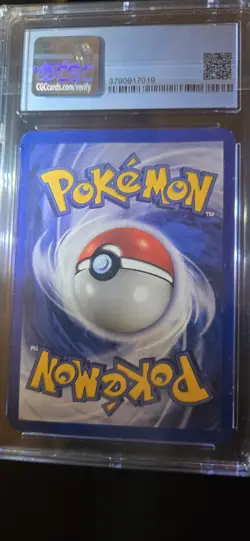 2000 Pokemon Team Rocket Dark Blastoise Holo CGC 7.5 *SWIRL!* - Image 3